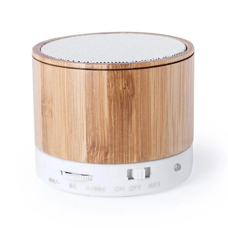 Altoparlanti Dam Electronics Nature Bambù Bluetooth 3W con radio FM