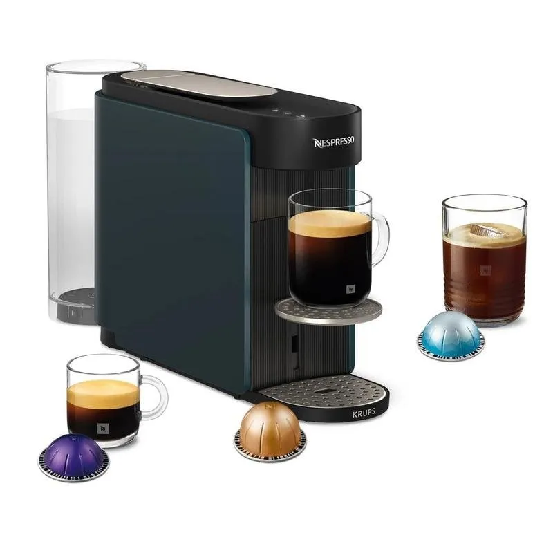 Caffettiera a capsule Krups Vertuo Up XN9404 1,4 L 1100 W Blu oceano