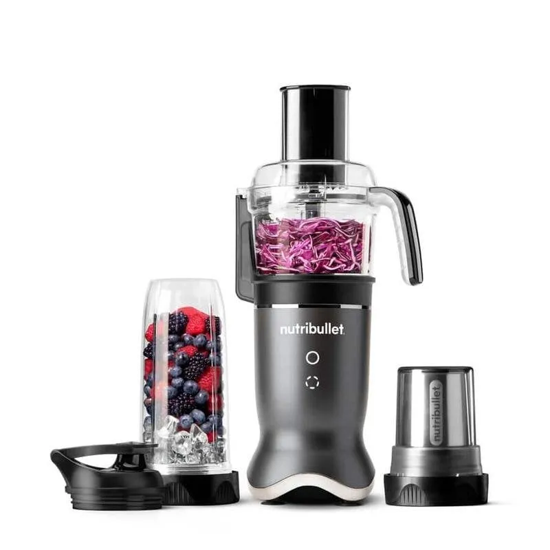 Frullatore a vaso NutriBullet NB1224DG 1200W 0,9L Grigio Scuro