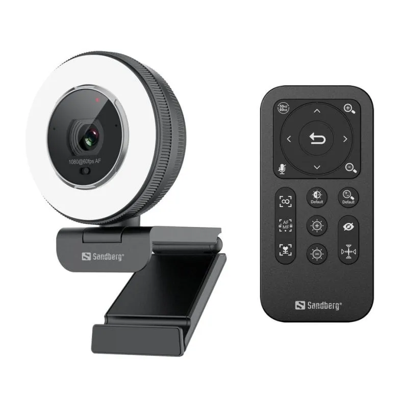 Webcam Sandberg Streamer USB Pro Elite 2K Full HD