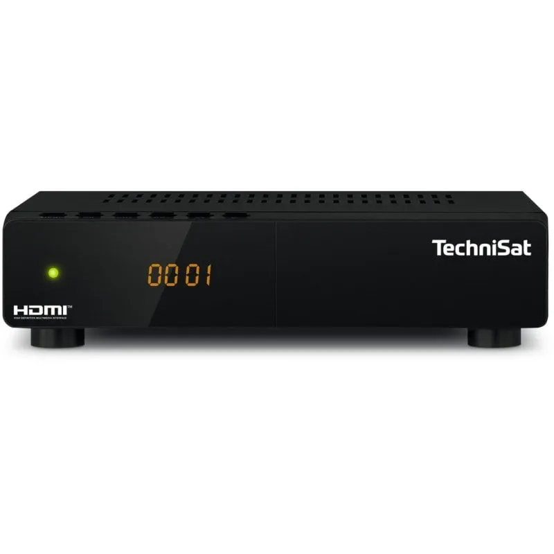 Decodificatore Satellitare TechniSat HD-S 261 DVB-S2 HD Nero