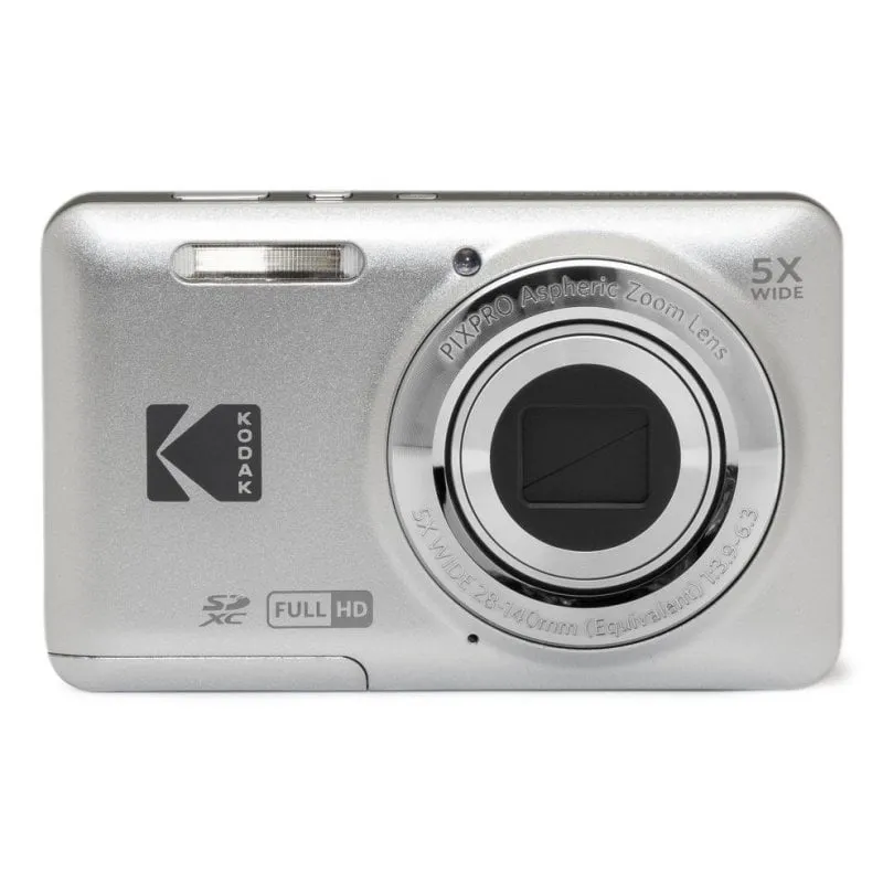 Fotocamera Compatta Kodak PIXPRO FZ55 16MP Zoom 5x Full HD Argento