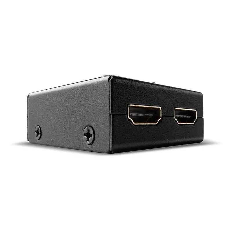 Switch Video Lindy 38336 HDMI 2.0 4K Ultra HD 18 Gbit/s Metallo Nero