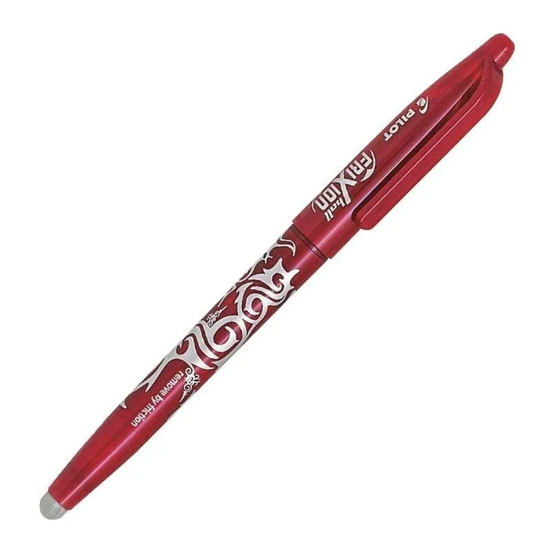 Penna Pilot Frixion Ball 0.7 mm Rossa Cancellabile e Ricaricabile