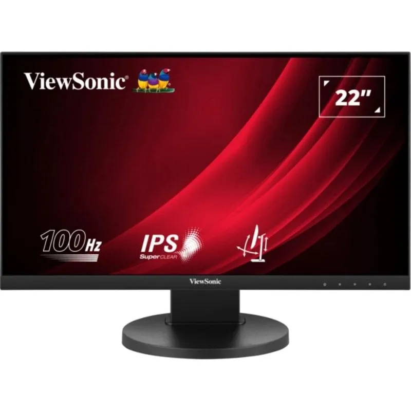 Monitor PC Viewsonic VG2208A 22" FullHD 100Hz IPS Altezza Regolabile