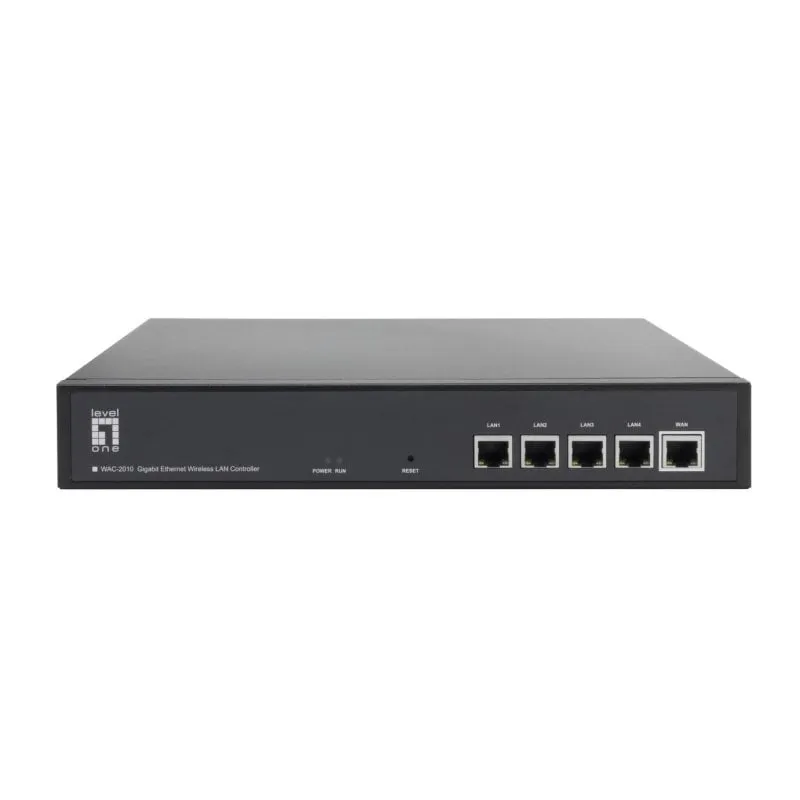 Router LevelOne WAC-2010 Ethernet 10/100/1000 Mbps Metallo Nero 256 MB RAM