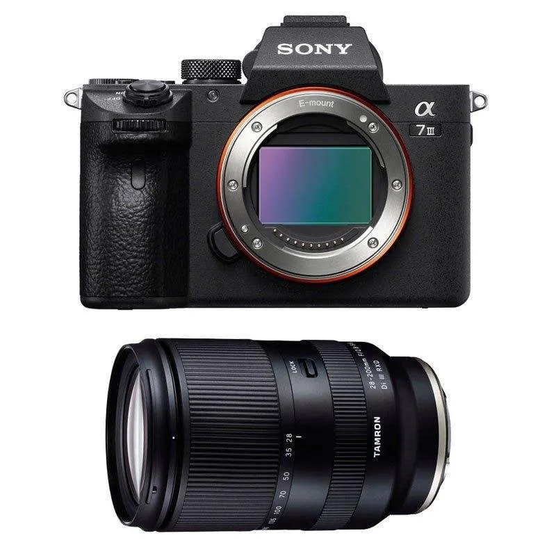 Fotocamera Mirrorless Sony Alpha 7 III 24.2MP 28-200mm Full-Frame WiFi Bluetooth