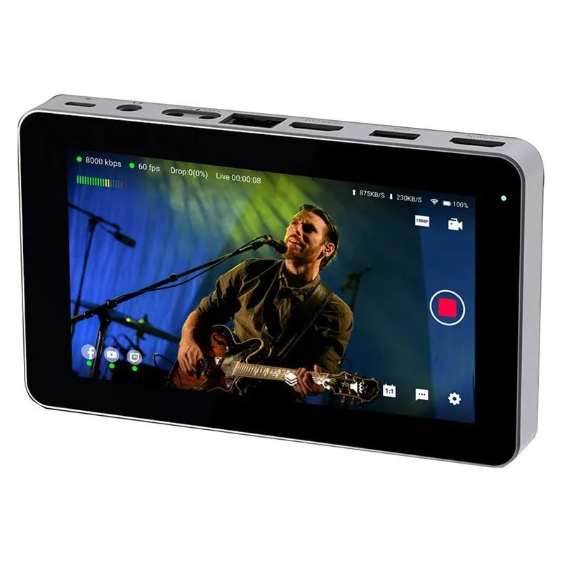 Registratore Yololiv Yolobox Mini Display Touch 5,5 HDMI USB SD Streaming