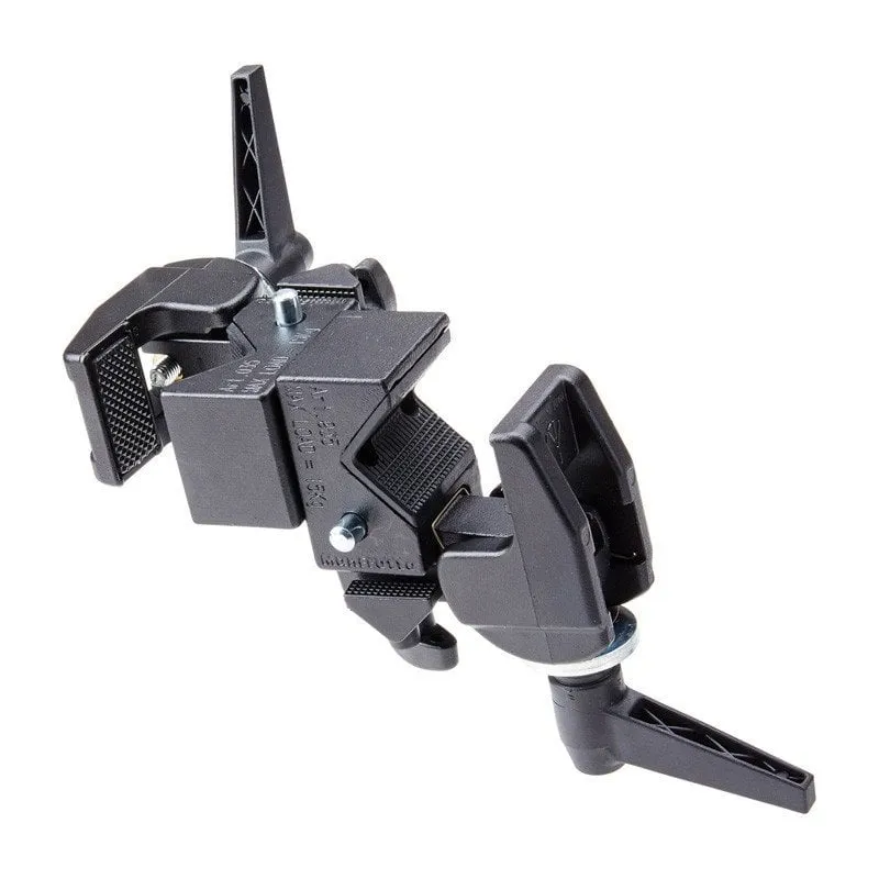 Abrazadera Doppia Manfrotto 038 Sistema di Fissaggio Potente