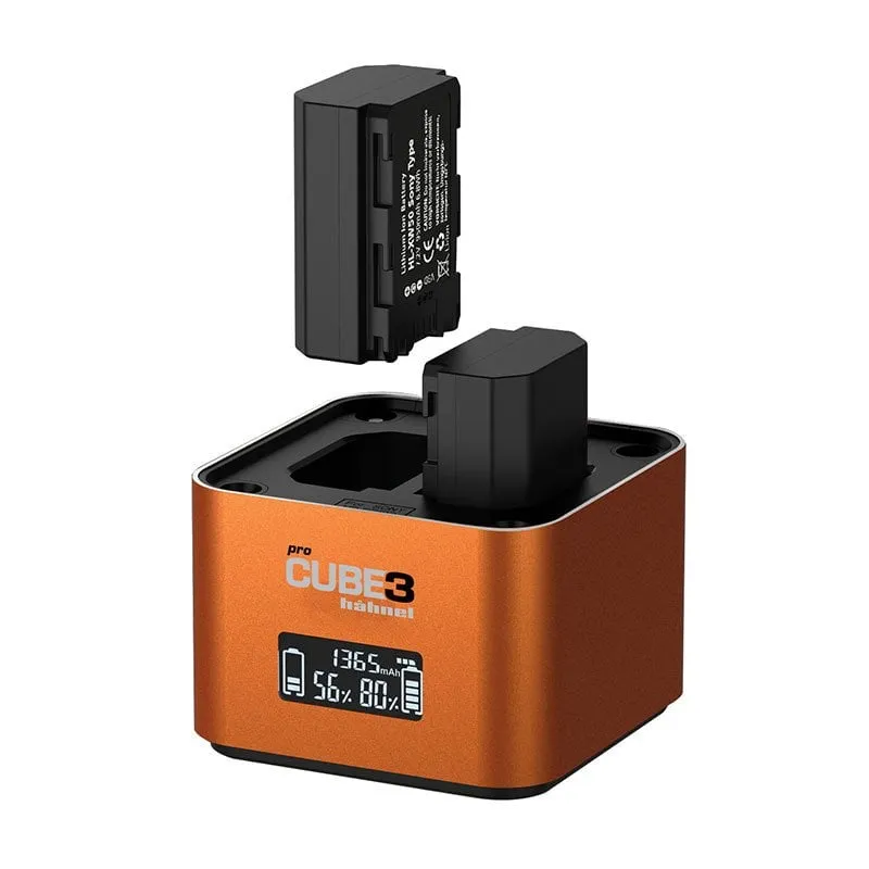Caricabatterie Hahnel ProCube3 Compatibile Sony NP-BX1 NP-FW50 NP-FZ100