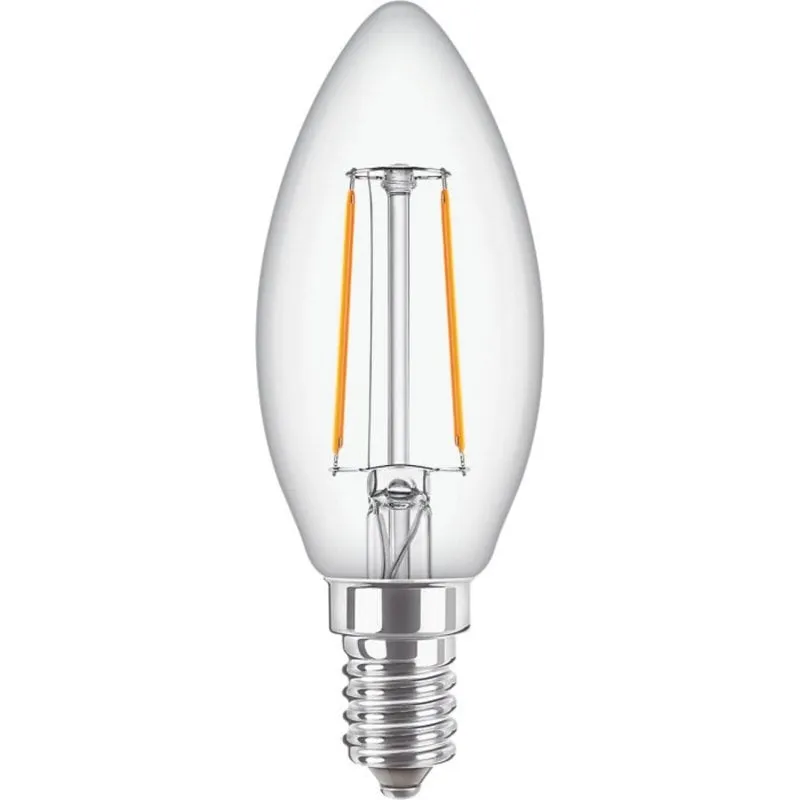 Lampada LED Philips CorePro E14 2W 250 lm Bianco Caldo
