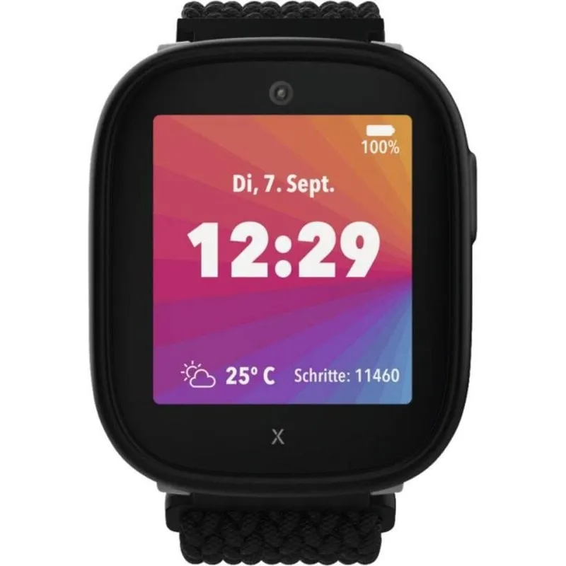 Xplora X6Play 2nd Gen eSIM 4G GPS 1,52" TFT Nero Taglia Unica Resistente IP68 Allarme SOS