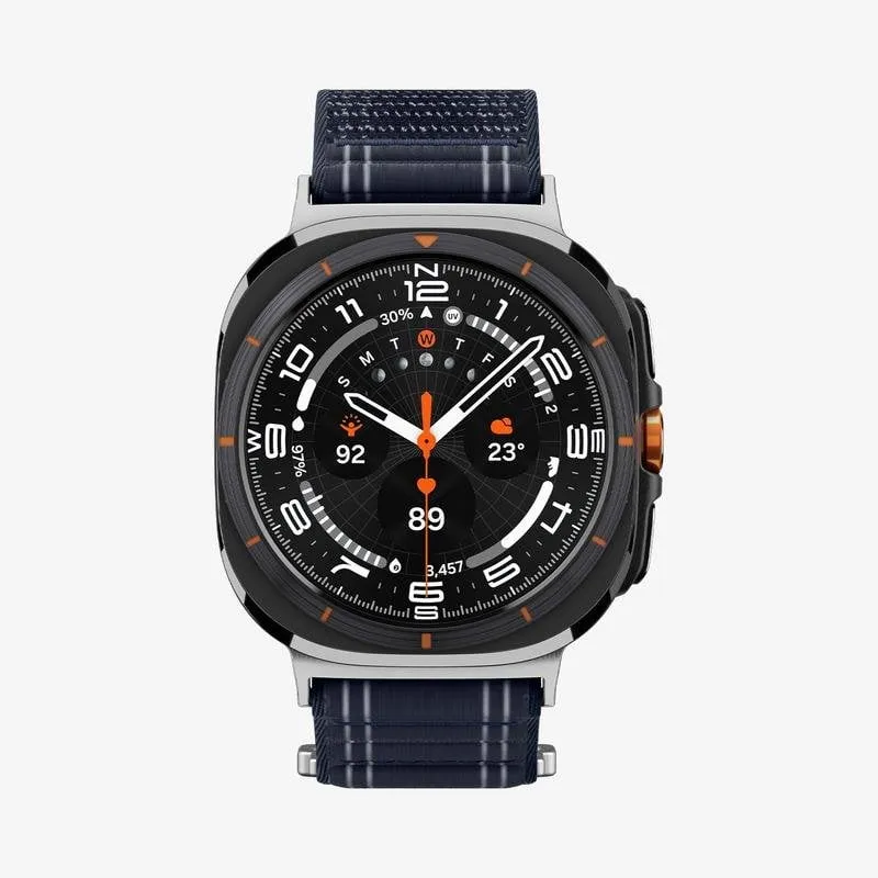 Cinturino Spigen WBF0 per Samsung Galaxy Watch Ultra Tessuto Marina