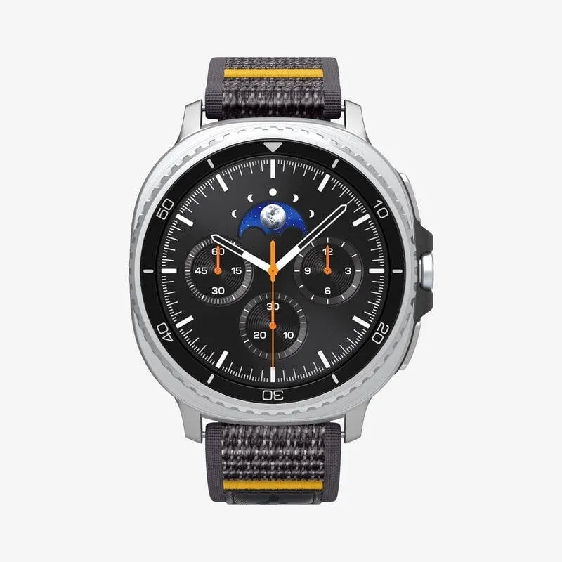 Cinturino Spigen Athlex Air per Samsung Galaxy Watch 8/8 Classic Grigio Tessuto