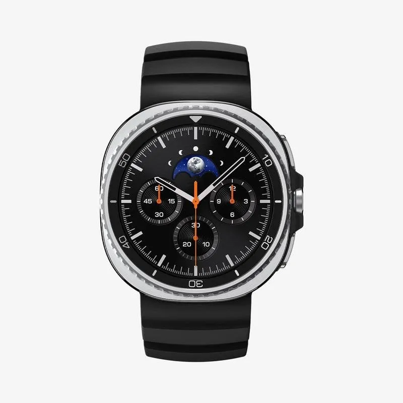 Cinturino Spigen WBS2 per Samsung Watch 8 Nero Silicone