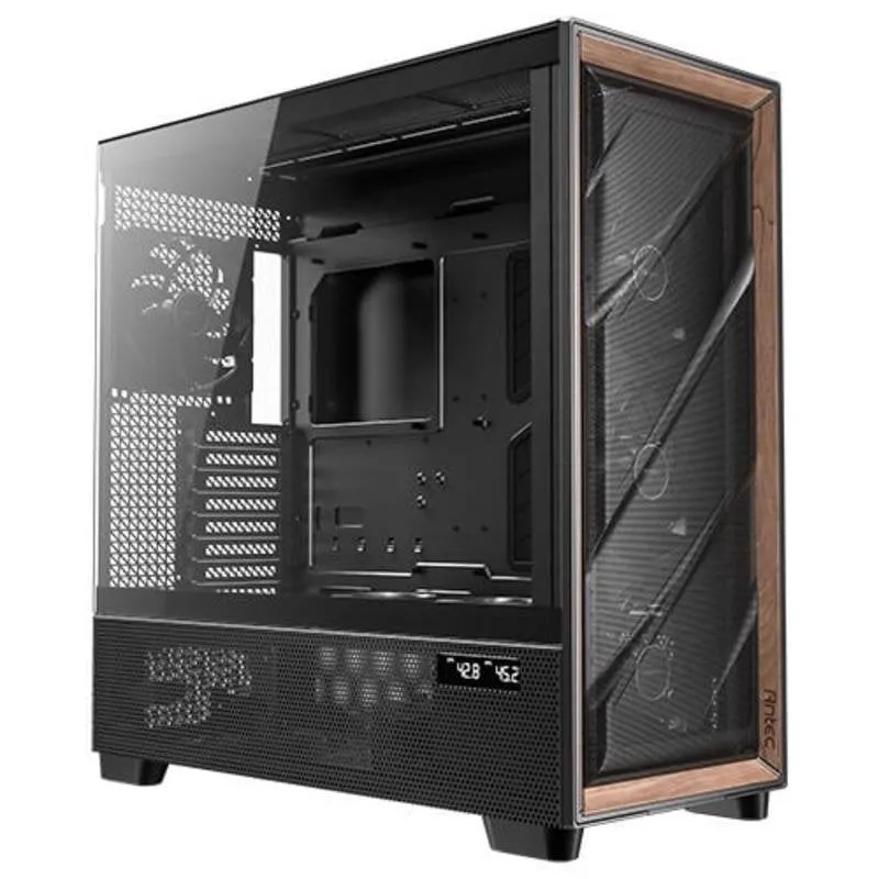 Case Full Tower Noctua FLUX PRO Nero/Legno ATX/EATX/ITX/mATX