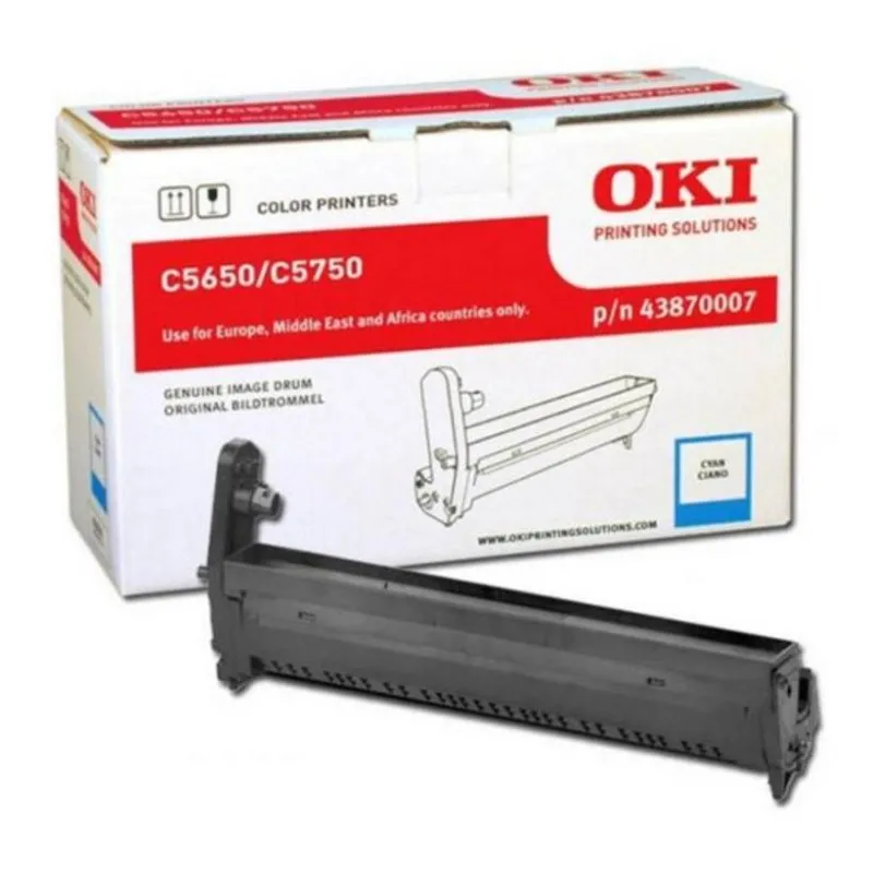 Tamburo immagine laser ciano originale OKI per C5650 e C5750 20000 pagine