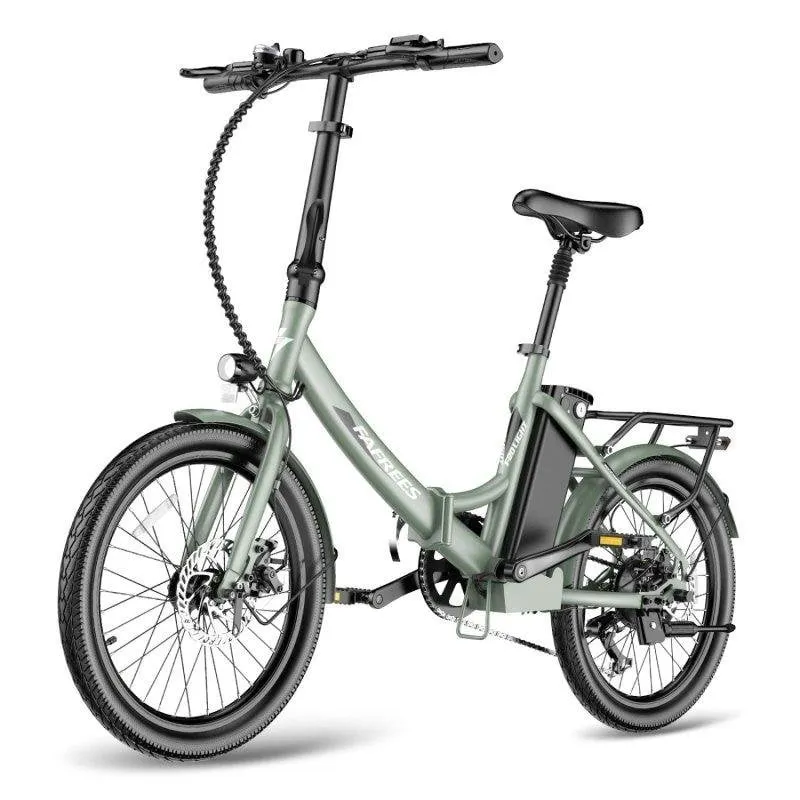 Bicicletta Elettrica Fafrees F20 Light 250W 36V 20Ah 20" Pieghevole Verde