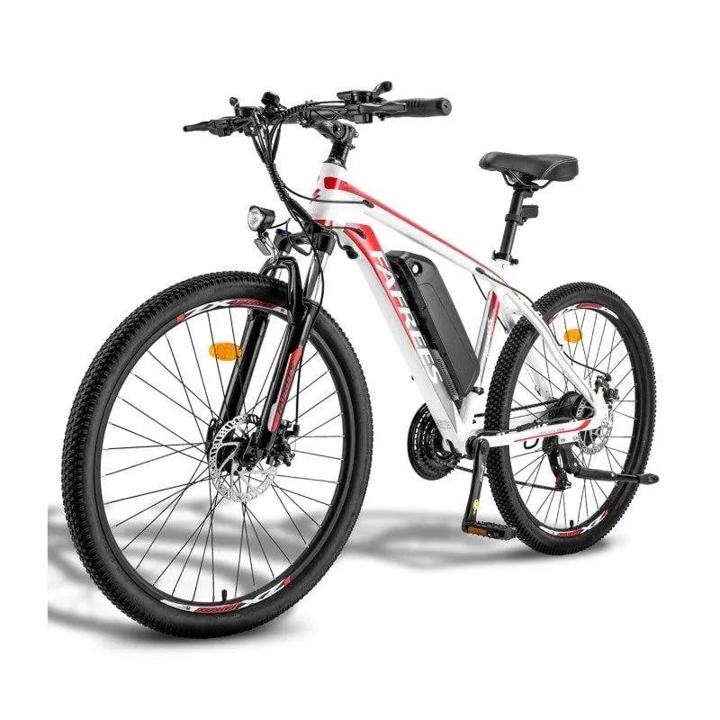 Bicicletta Elettrica Fafrees Hailong One - Motore 250W Batteria 36V13.5ah Pneumatico 26" Freni a Disco Meccanico - Bianco