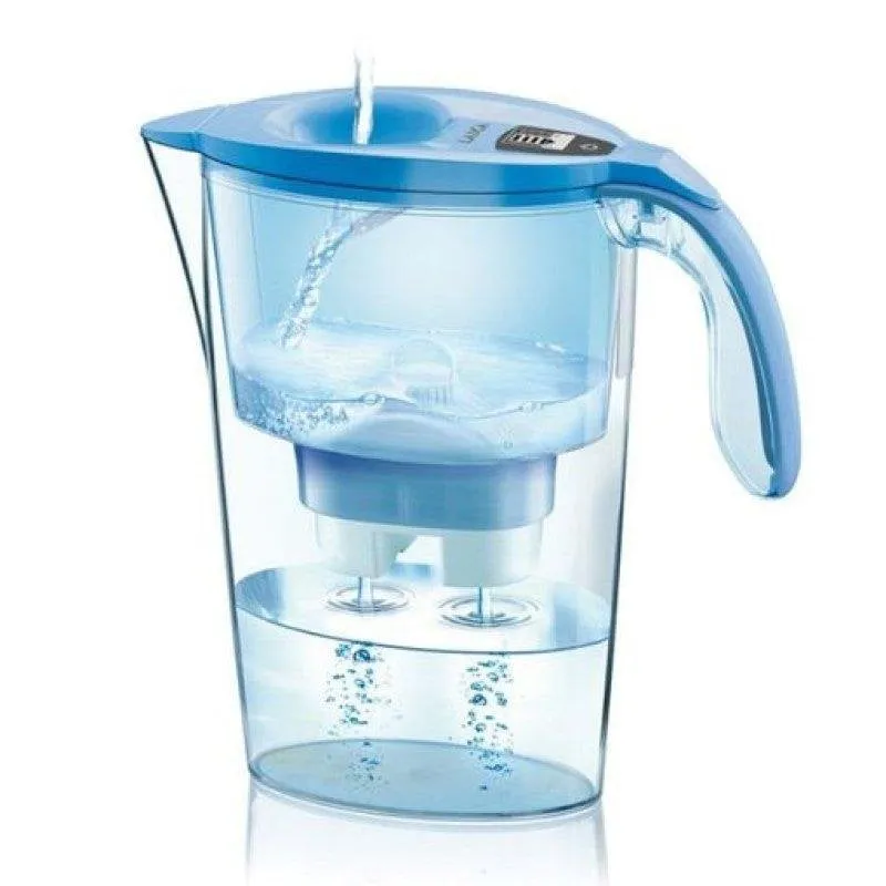 Brocca Filtrante Laica Stream Color J31-ad Blu 2,3 L con Timer Digitale