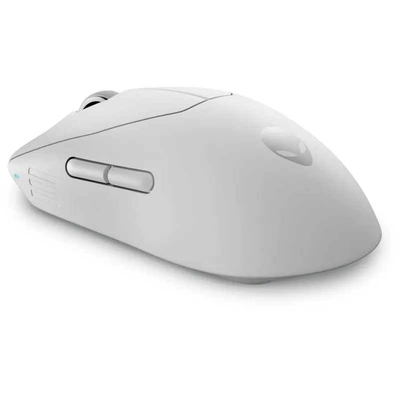 Ratón Dell Alienware Pro Wireless Gaming 26000 DPI Bianco 6 Pulsanti Ambidestro