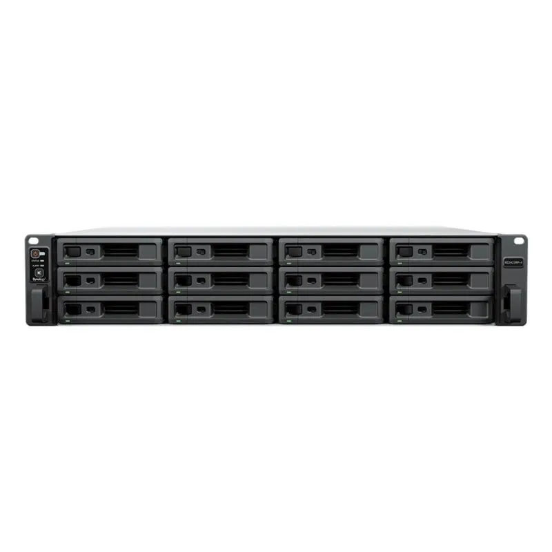 Server Synology RS2423RP+II AMD Ryzen V1780B 8GB 12 Bay Senza HDD