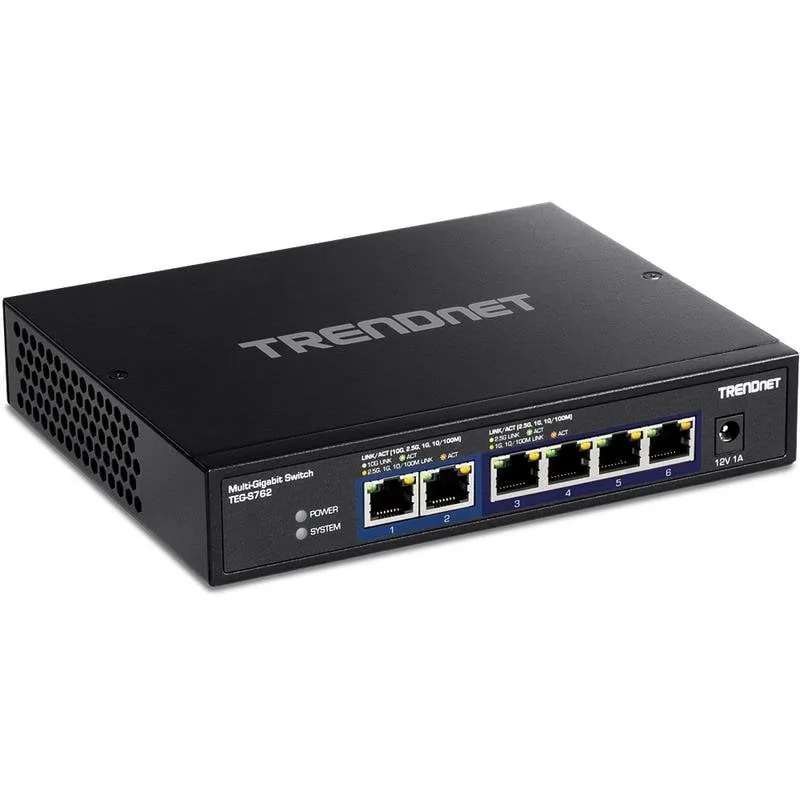 Switch Multi-Gigabit TRENDnet TEG-S762 6 Porte 10G/2.5G