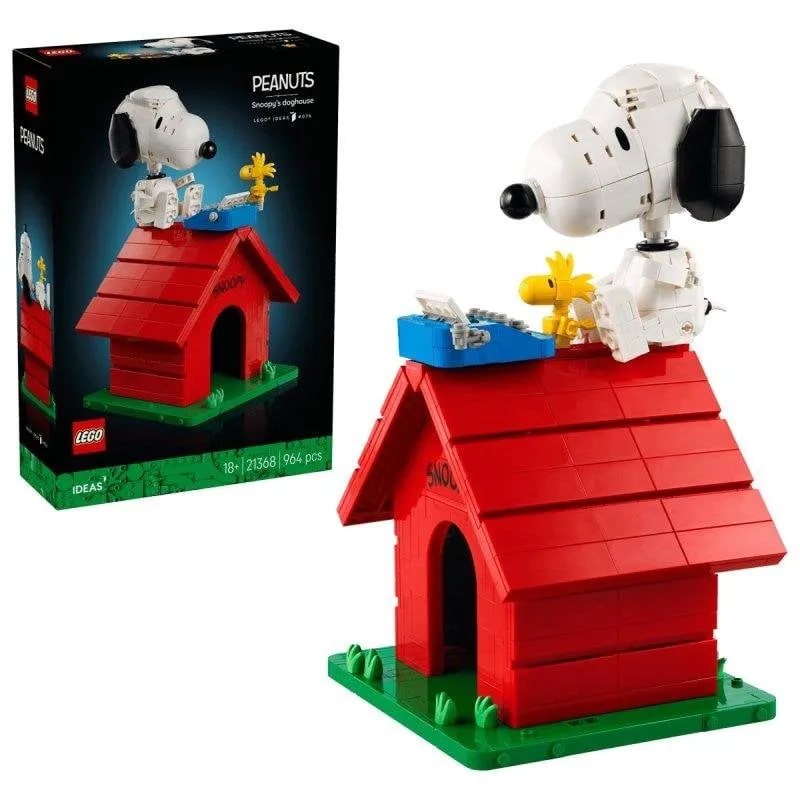 LEGO Ideas Peanuts La Casetta di Snoopy 21368 964 pezzi