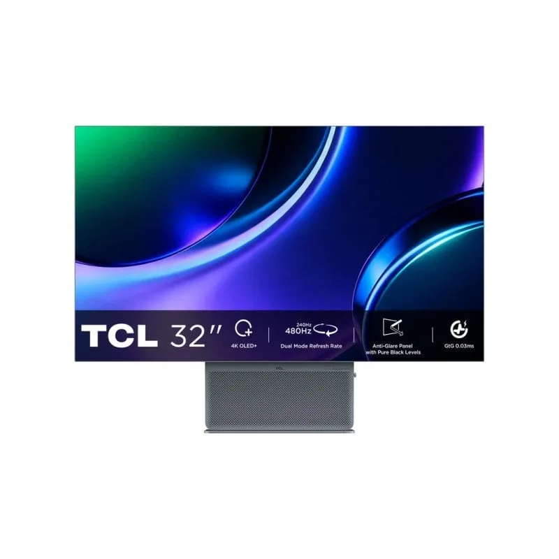 Monitor PC TCL X3 32X3A 32" UltraHD 4K 240Hz OLED FreeSync Premium HDR10