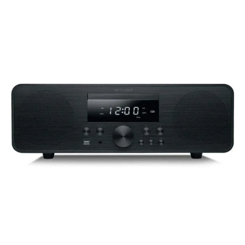 Microcatena Muse M-880 FBC 80W RMS Bluetooth 5.0 Radio FM LED Nero