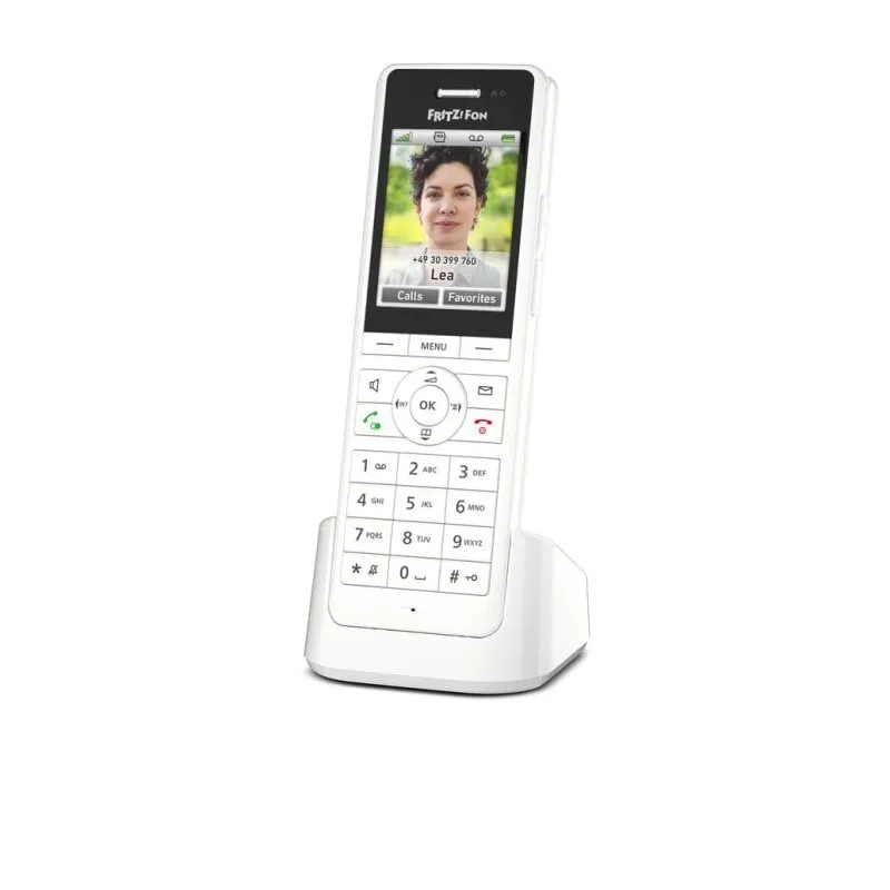 Telefono DECT Fritz!Fon X6 Bianco Terminale Wireless Altoparlante