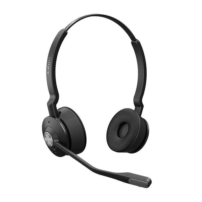 Auricolari GN Audio Jabra 14401-46 wireless DECT per ufficio con microfono e controlli neri