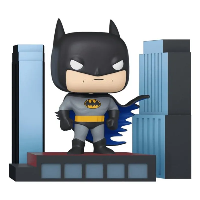 Figurina Funko Pop! Deluxe Batman sul tetto 127 mm
