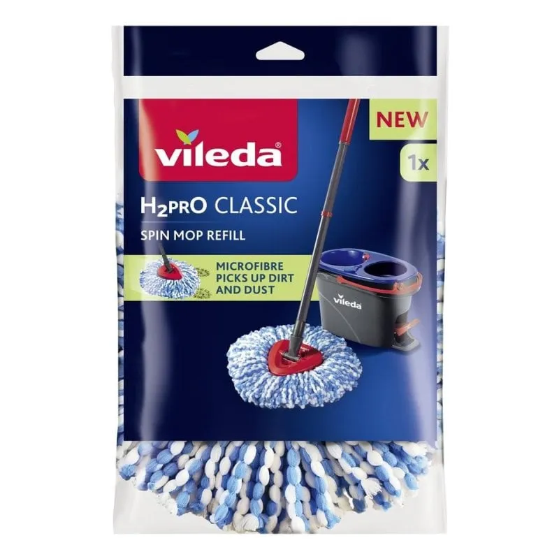 Bayeta per mopa Vileda Microfibra Blu Bianco 1 pezzo