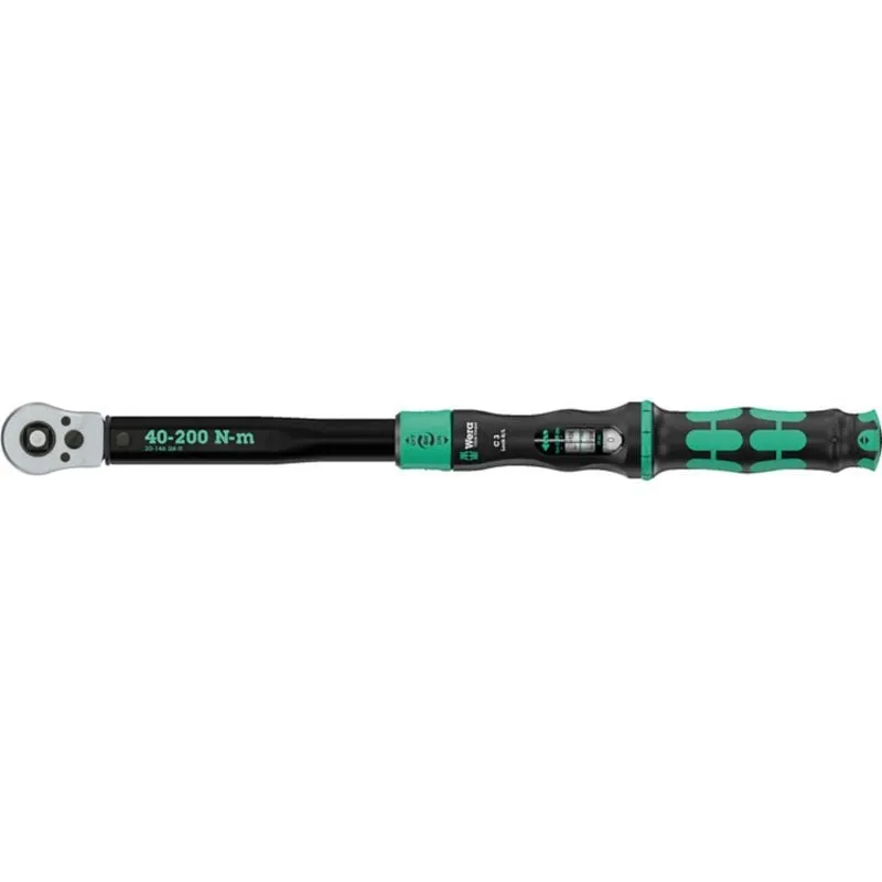 Chiave dinamometrica a scatto Wera 05075695001 40-200 Nm 1/2"