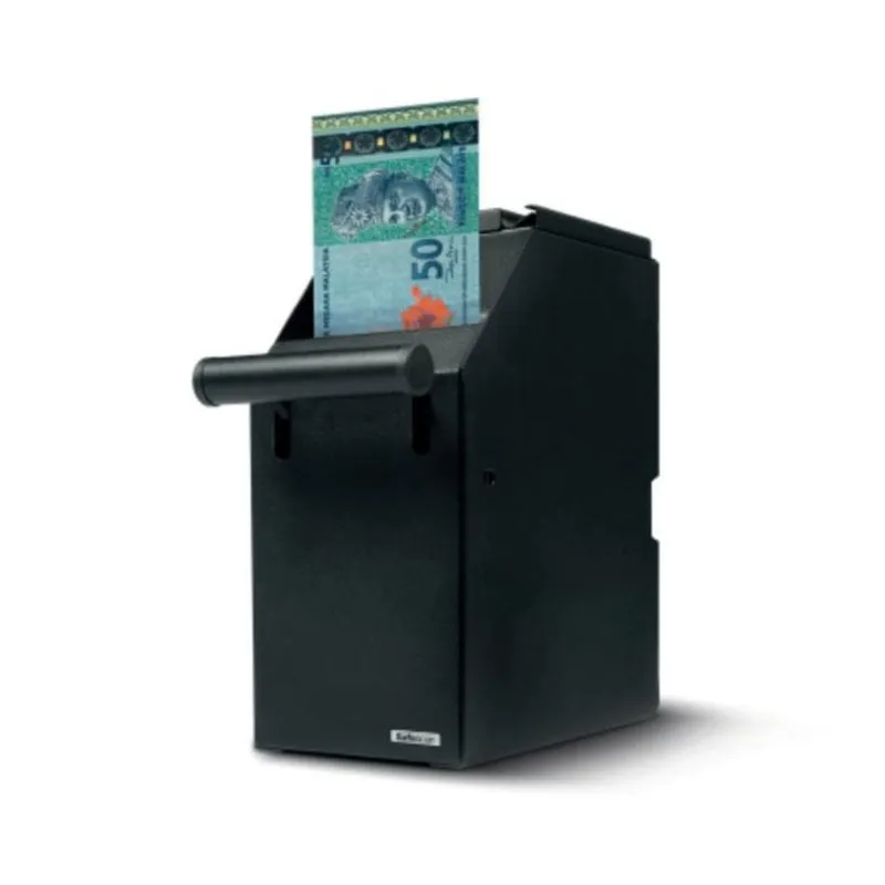 Cassa registratrice manuale Safescan 121-0276 Acciaio Nero