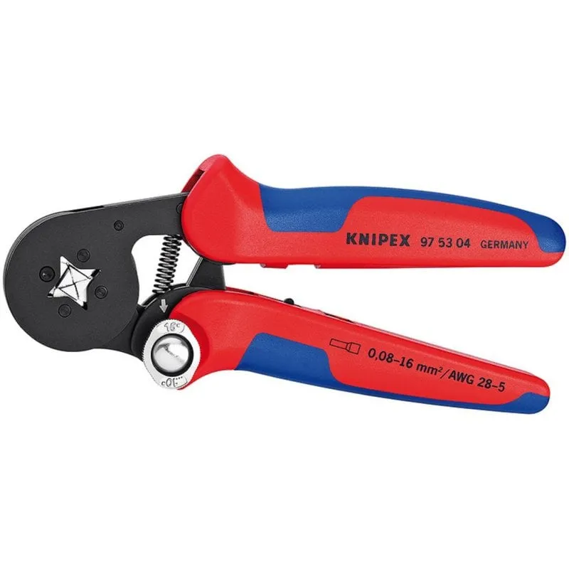 Pinza Knipex 97 53 04 Acciaio Cromo Vanadio 180 mm Blu Rosso