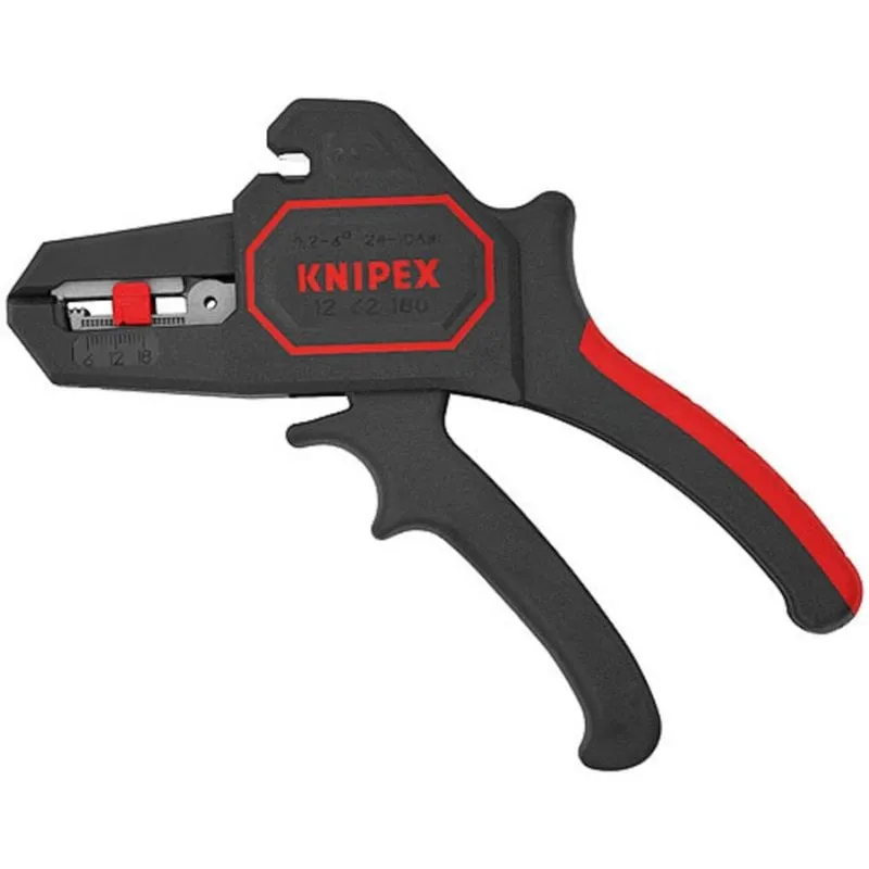 Pelacavi Knipex KP-1262180 180 mm Strumento di Taglio e Spogliatura