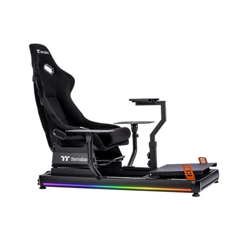 Cabina di volo Thermaltake GF500 Nero Alluminio 120 kg