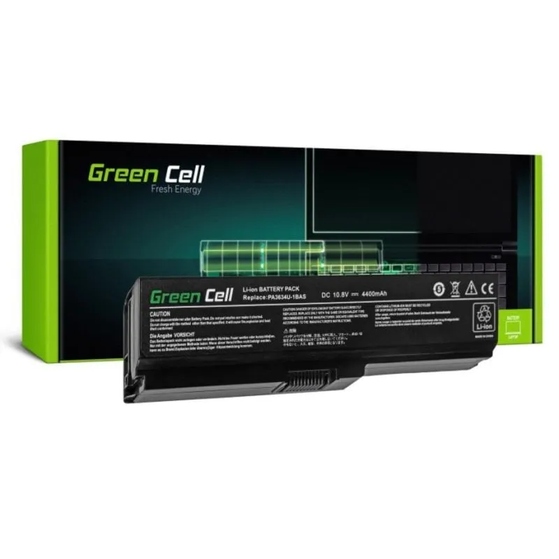 Batteria Green Cell TS03V2 Li-Ion 4400mAh 10.8V per Toshiba Satellite