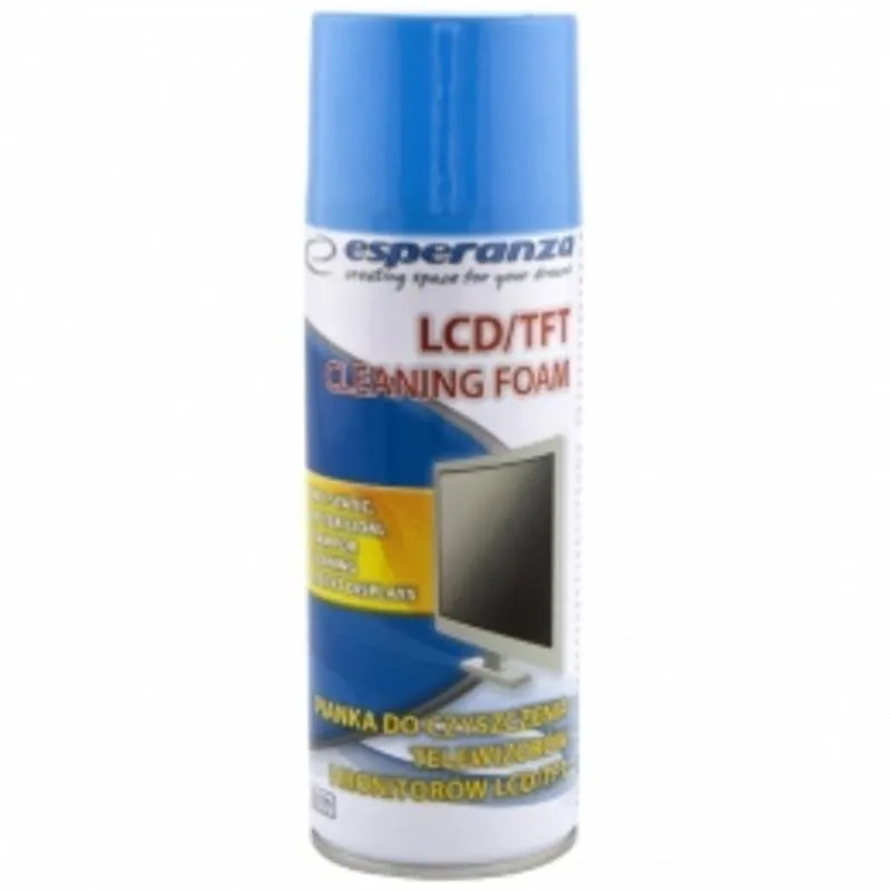Schiuma per la pulizia dei monitor Esperanza ES119 LCD/TFT/Plasma 400 ml