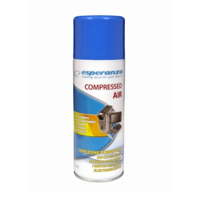 Pulitore ad aria compressa Esperanza ES103 400 ml Blu/Bianco