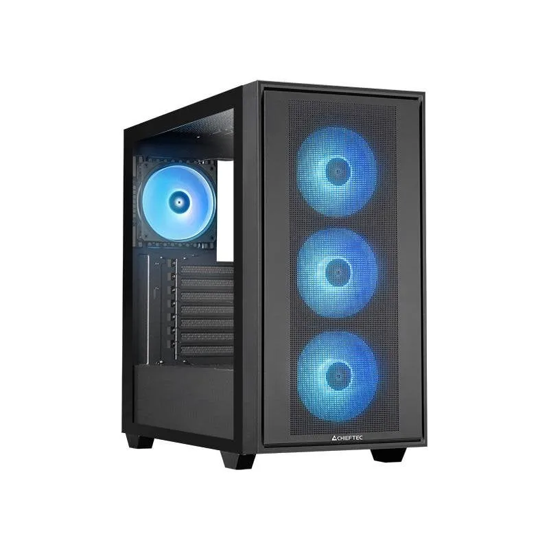 Case PC Chieftec GS-03B-OP Midi Tower Nero RGB