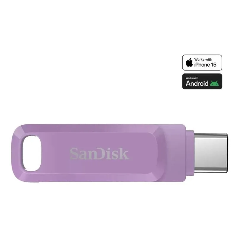 Unità Flash SanDisk Ultra Dual Drive Go 1 TB USB Type-C 3.2 Gen 1 Lavanda