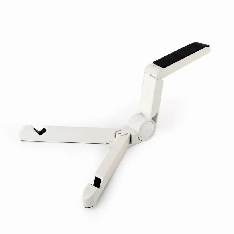 Gembird TA-TS-01/W Supporto portatile pieghevole per laptop da tavolo bianco 178 mm