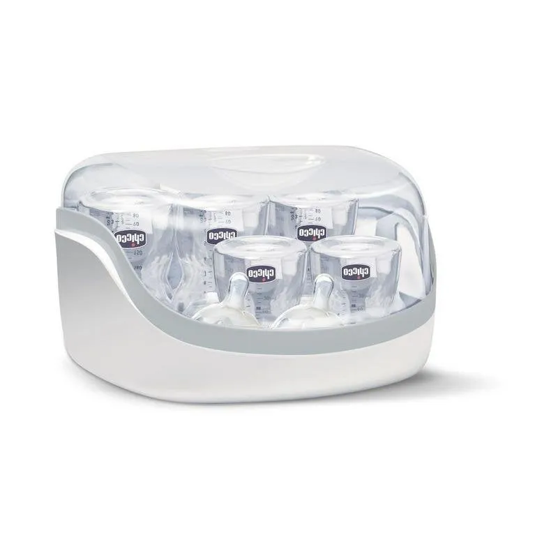 Sterilizzatore biberon Chicco vapor capacità 5 biberon bianco