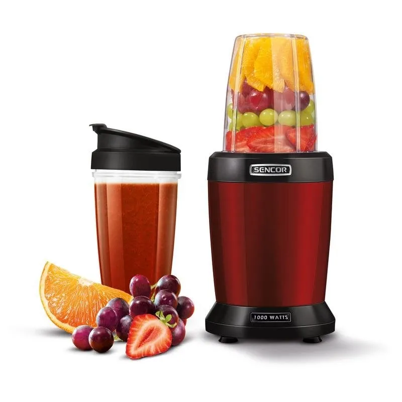 Frullatore a vaso Sencor SNB 4301RD 1 L 1000 W Rosso