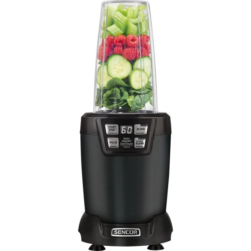 Frullatore a boccale Sencor SNB 6600BK 1 L 1200 W Nero