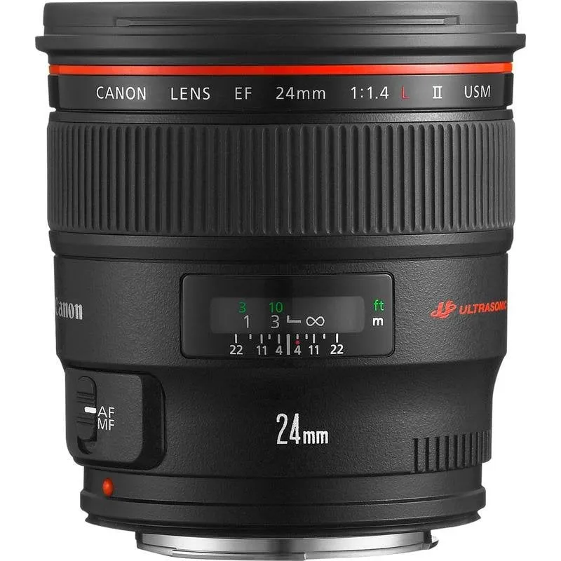 Obiettivo Canon 2750B005 24 mm f/1.4 USM Attacco EF Nero