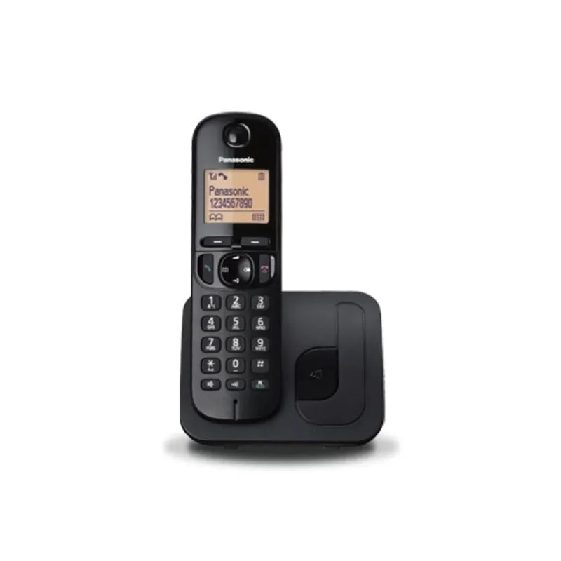 Telefono DECT Panasonic KX-TGC 210 PDB Wireless Nero